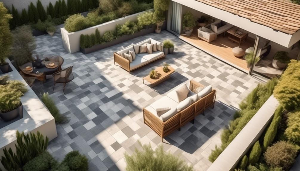 benefits of granite terrace tiles