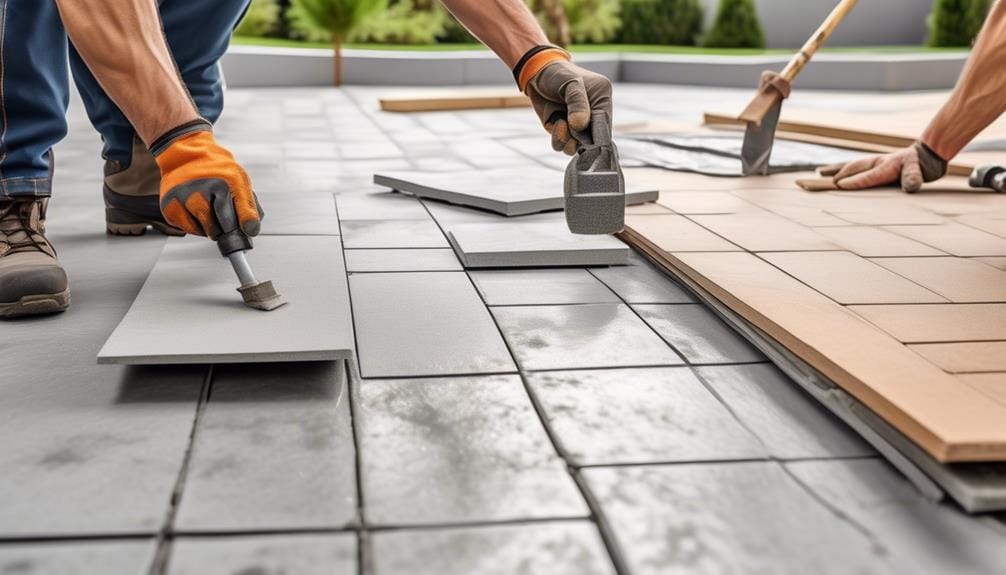 concrete terrace tile expertise