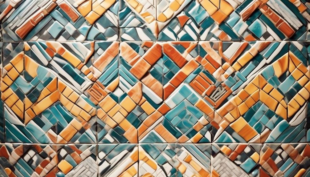 creative ceramic tile patterns