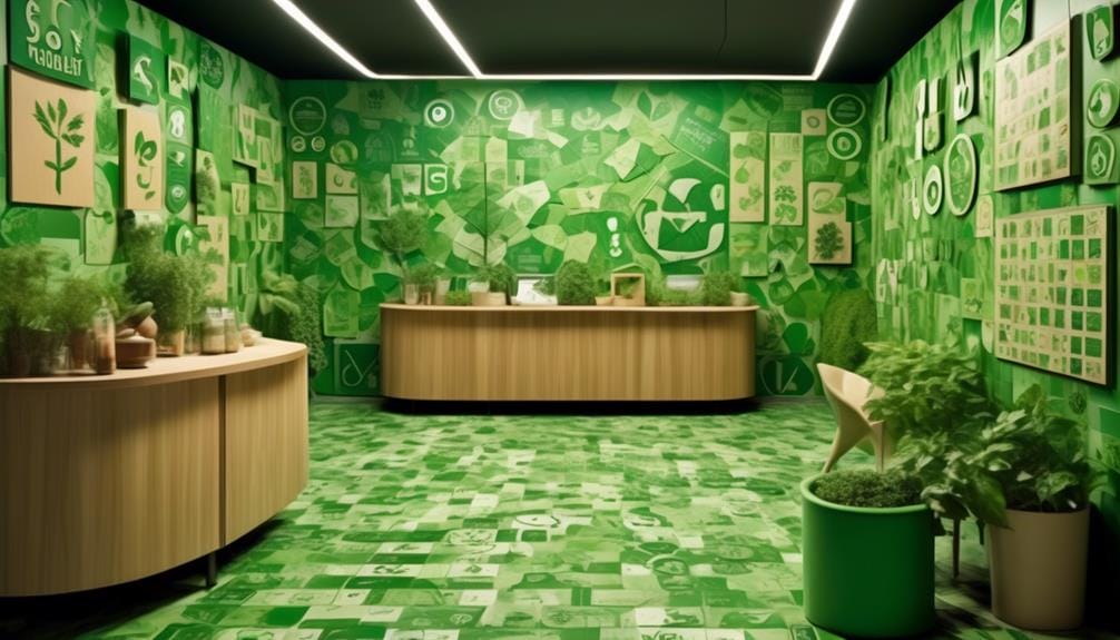 eco friendly linoleum tiles
