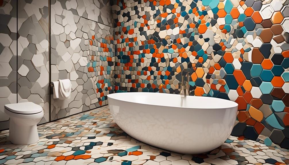 exploring unique bathroom tile options