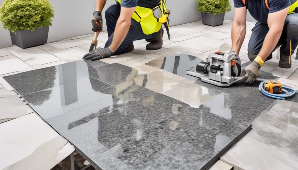 granite terrace tiles experts
