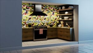 low cost kitchen backsplash tile innovations