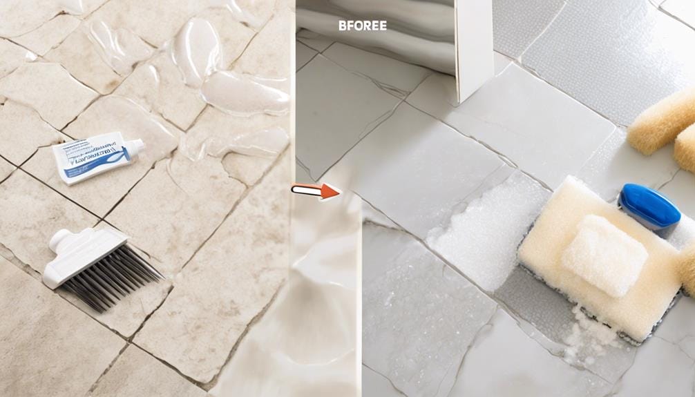 maintenance tips for grouted and sealed tiles