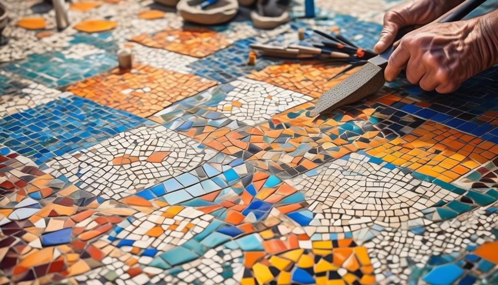 masters of mosaic terrace tiles