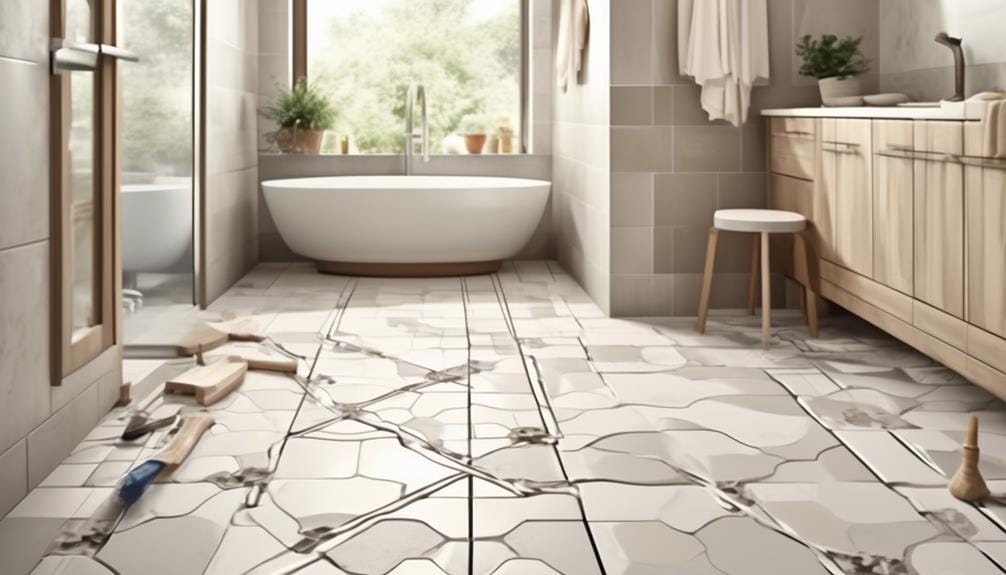 step by step tiling and grouting process