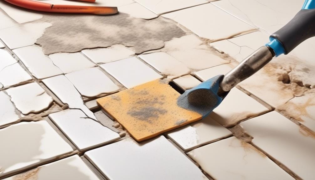 understanding tile and grout damage
